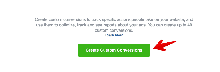  create custom conversions 