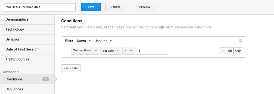  paid traffic segment 