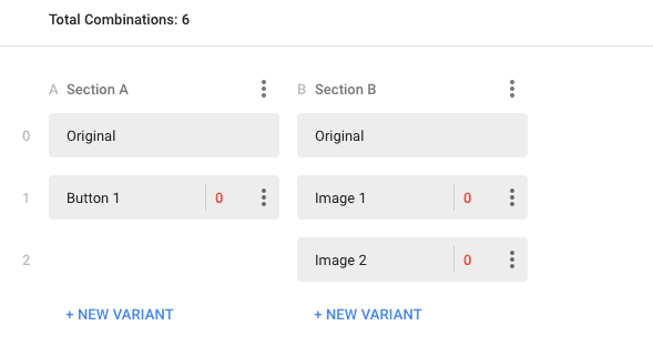  redirect test variants 