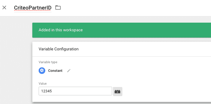  criteo partnerid variable 