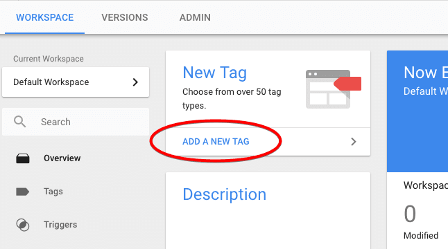  create a new tag 