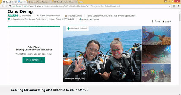  No points for guessing the similarity between these three activities! 