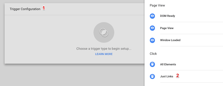  configure outbound tracking tag 