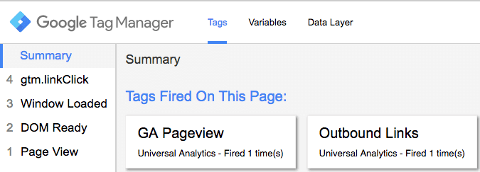  tag manager preview mode 