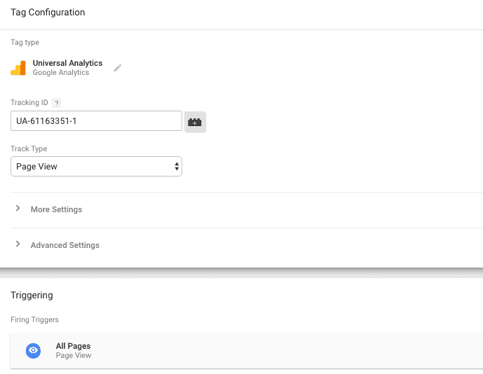  ga pageview tag&nbsp; 