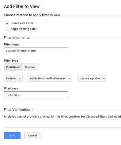  exclude one ip address 