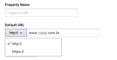  google analytics default url 
