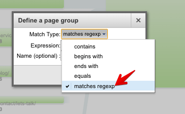  define page group 