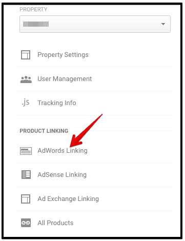  adwords linking analytics 