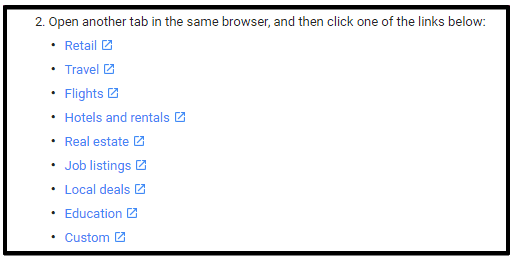  predefined remarketing audience list 