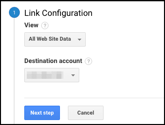  audience link configuration 
