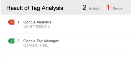  verify tags using tag assistant 