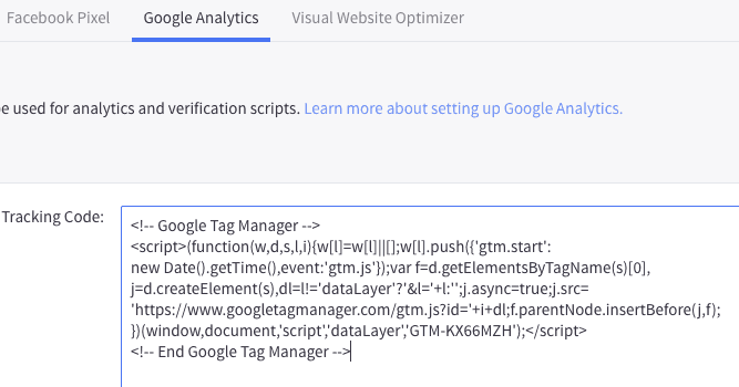  Add GTM in Bigcommerce 