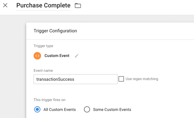  transaction trigger gtm 