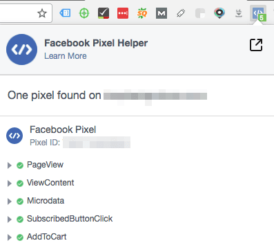  facebook pixel standard conversions 