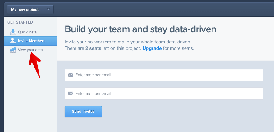  mixpanel invite people 