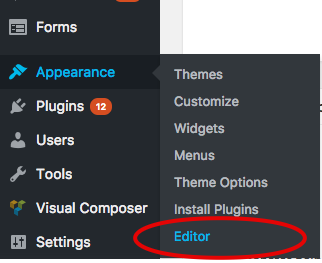  where to add ga tracking code in wordpress 