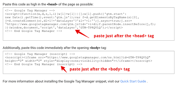  tag manager container scripts 