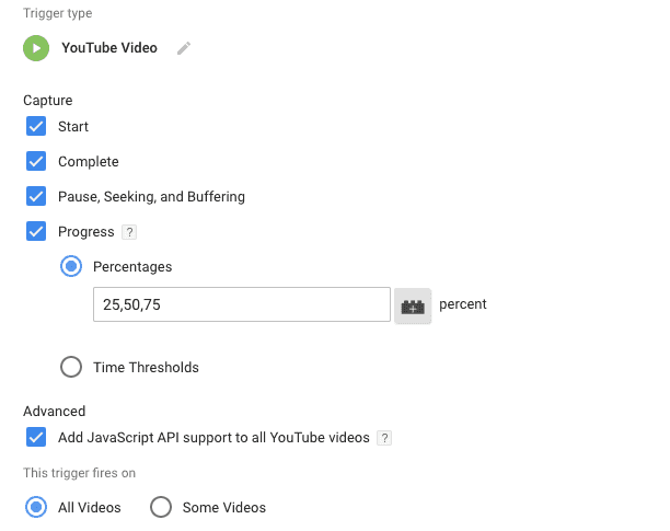  youtube video trigger 