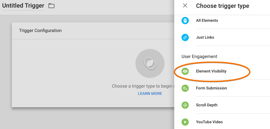 create a new trigger 