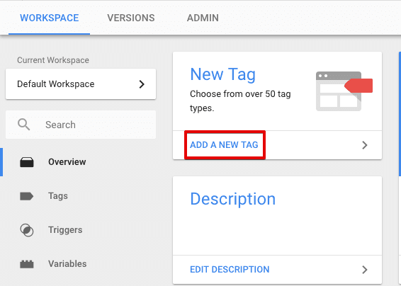  create a new tag 
