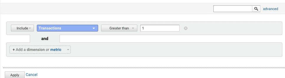  filter custom report 