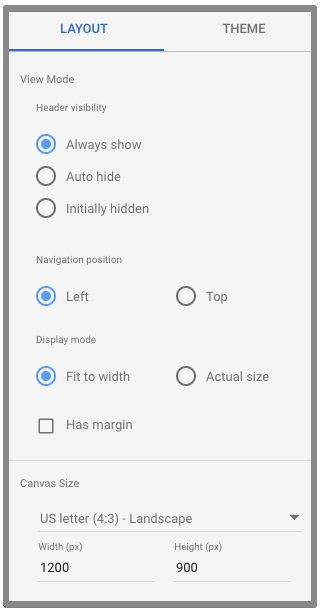  data studio report layout 